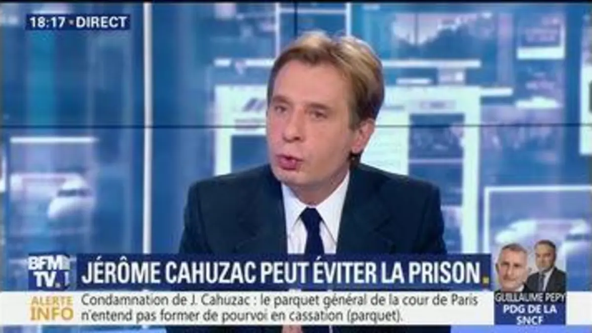 replay de Pourquoi Jérôme Cahuzac peut-il éviter la prison après sa condamnation ?