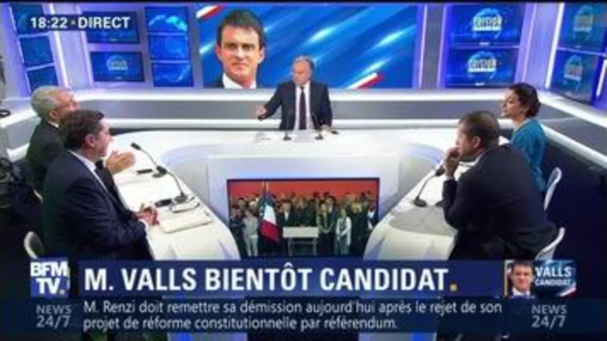 replay de Présidentielle 2017: Manuel Valls va annoncer sa candidature à Evry (3/3)