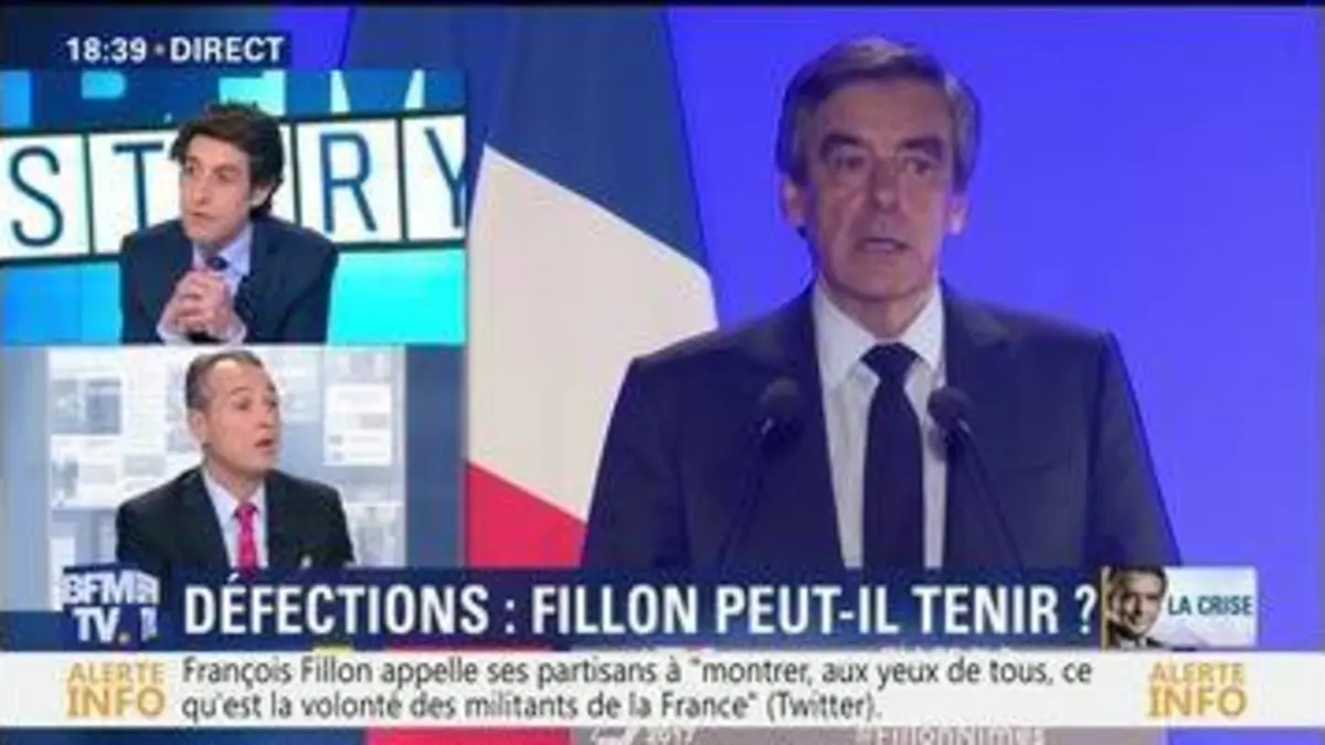 replay de Présidentielle: François Fillon peut-il rester le candidat de la droite ?