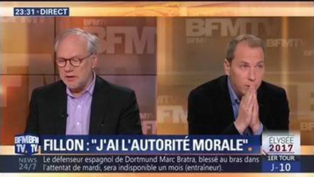 replay de Présidentielle: "J'ai l'autorité morale", François Fillon