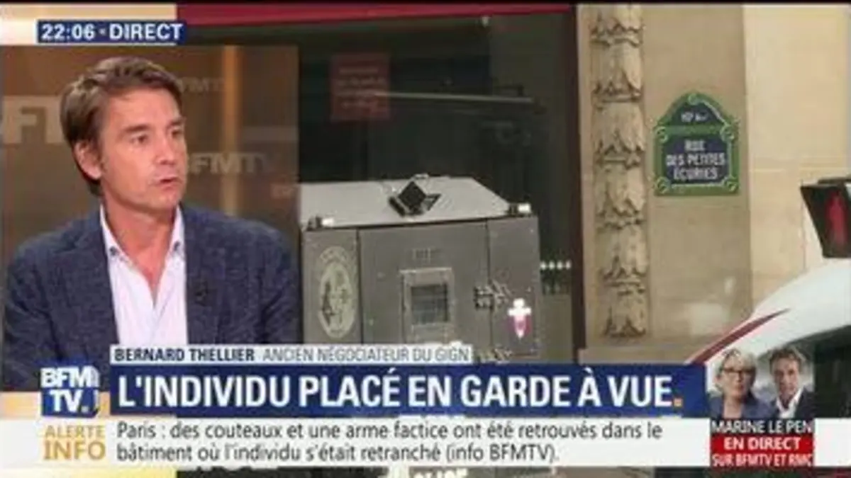 replay de Prise d'otages à Paris: l'individu placé en garde à vue (1/3)
