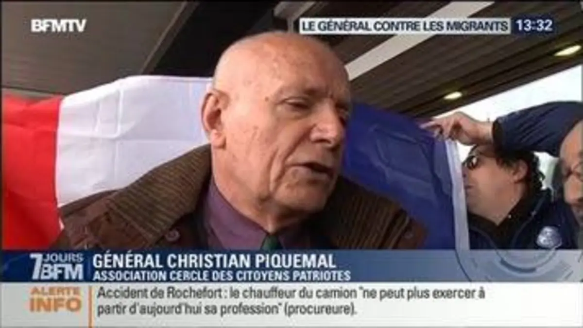 replay de Qui est Christian Piquemal, le général contre les migrants de Calais ?