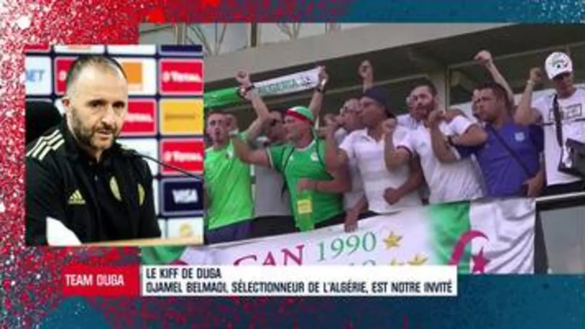 replay de "J'ai voulu construire mon groupe comme France 98" affirme Belmadi, sélectionneur de l'Algérie