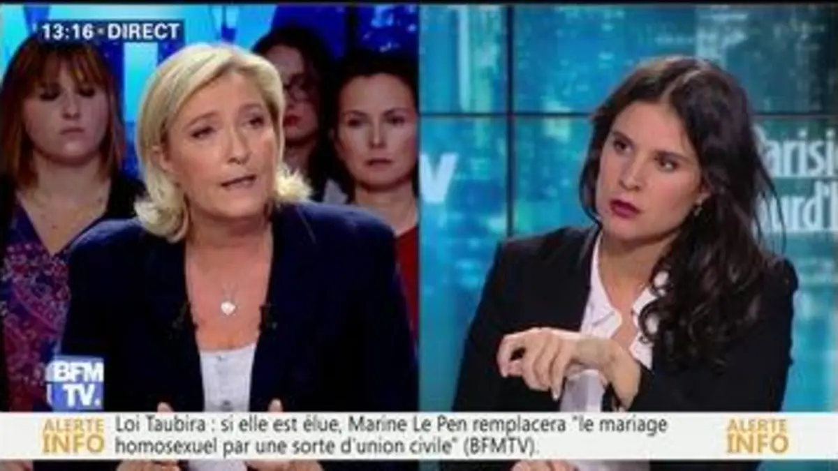 replay de "Je choisis l'intérêt de la France et la sécurité des Français", Marine Le Pen