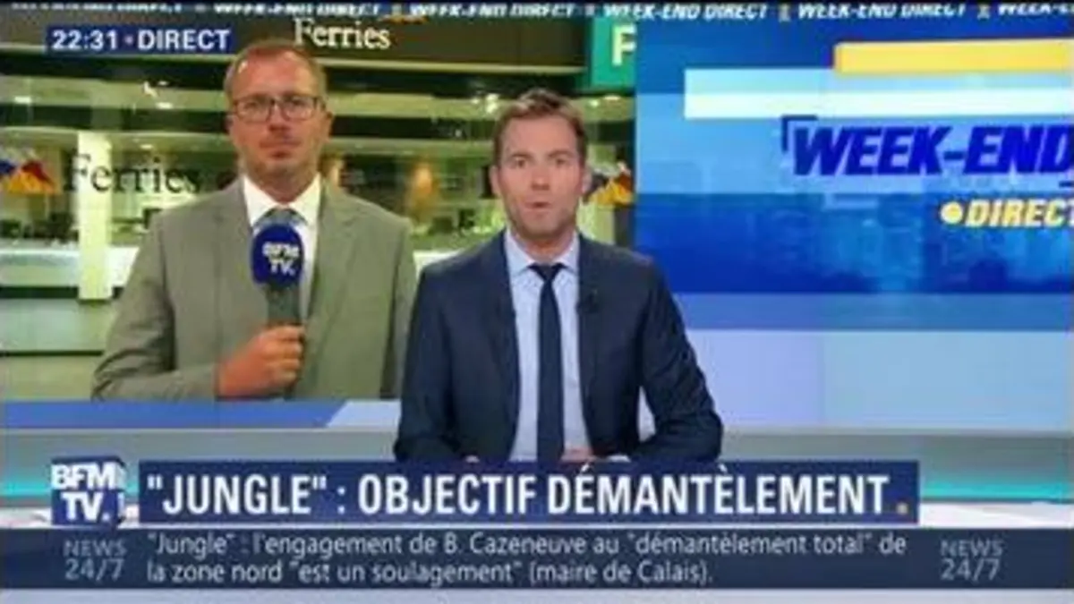 replay de "Jungle" de Calais: Bernard Cazeneuve annonce un démantèlement en une étape (2/3)