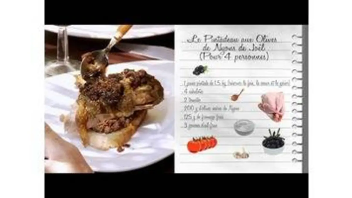 replay de Recette : La pintades aux olives de Joël - Les carnets de Julie - Les volailles à la carte