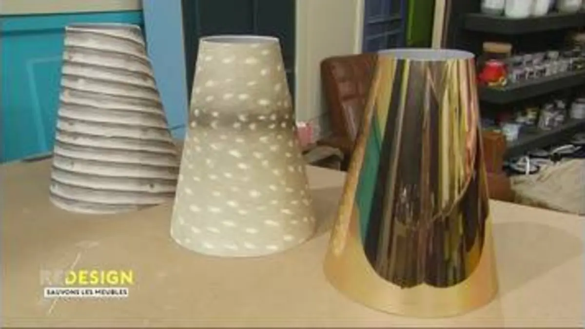 replay de Redesign: Sauvons les meubles ! : Comment créer un lustre à partir de seaux ?