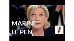 REPLAY INTEGRAL. L'Emission politique, avec Marine Le Pen (France 2)