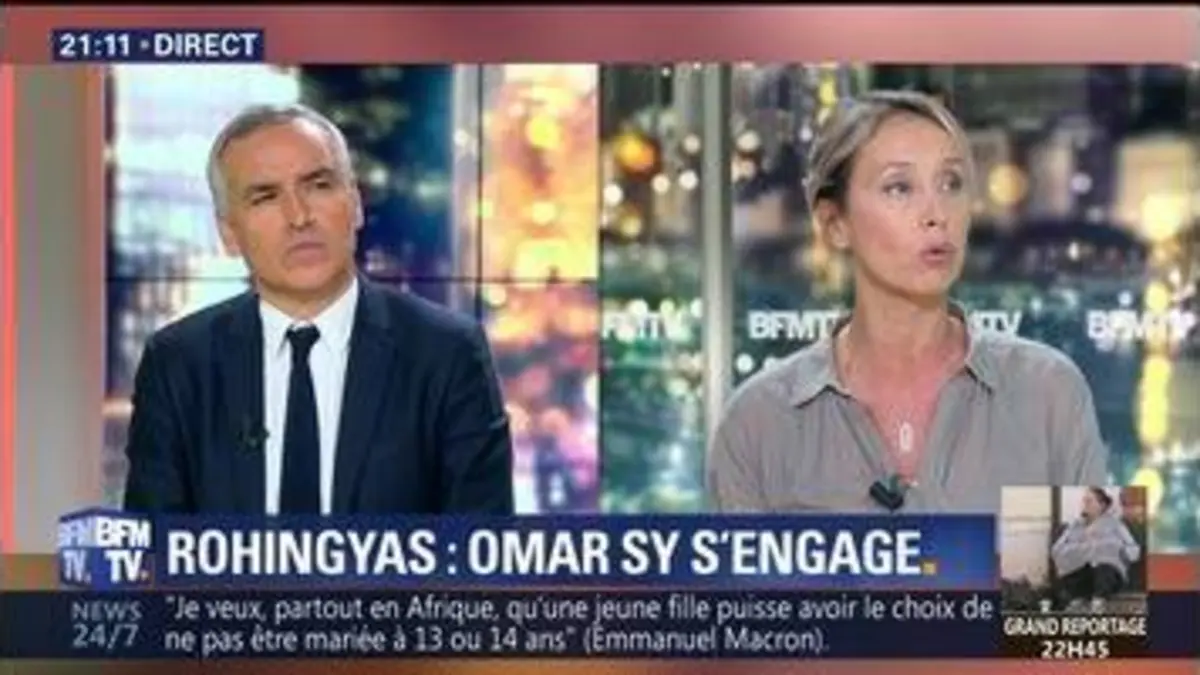replay de Rohingyas: le pape et Omar Sy s'engagent