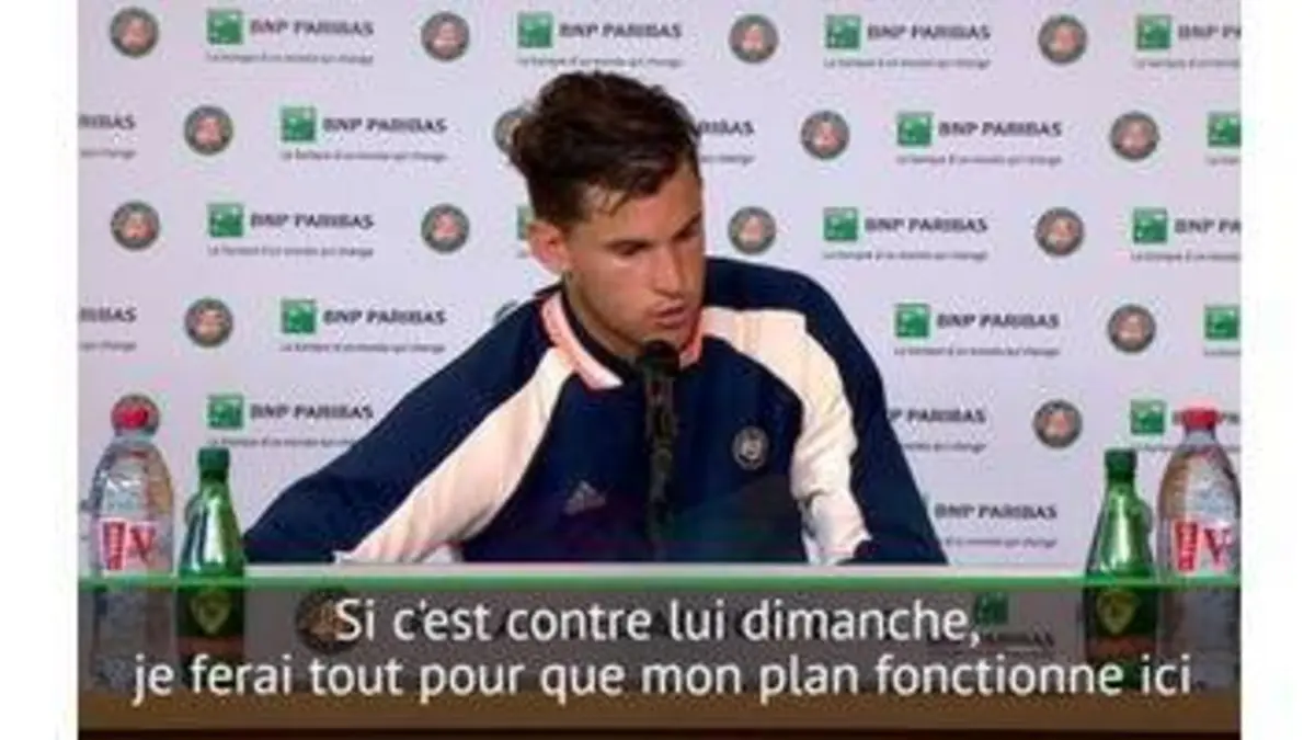replay de Roland-Garros - Thiem : "J'ai mon plan contre Nadal"