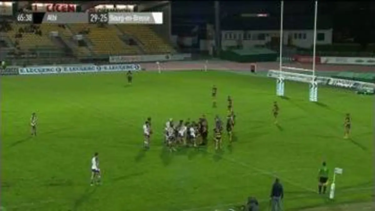 replay de Rugby - Albi - Bourg en Bresse