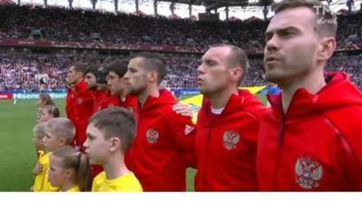 replay de Russie - Portugal : Voir l'hymne russe en vidéo