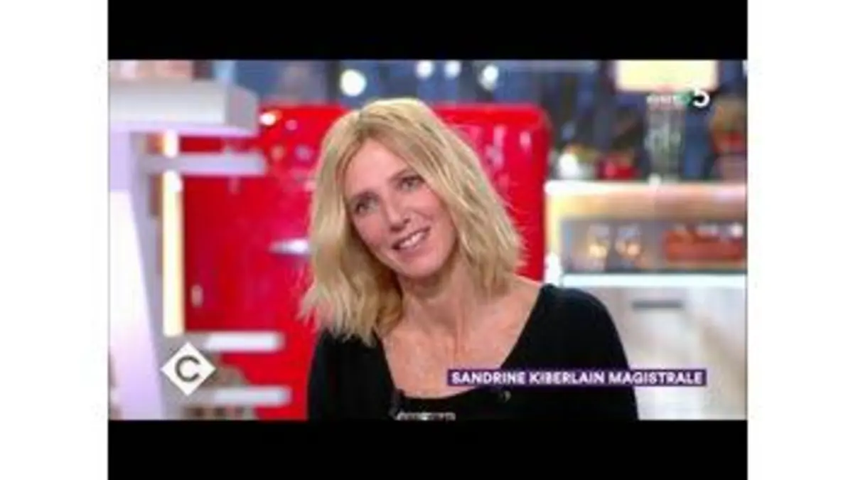 replay de Sandrine Kiberlain magistrale ! - C à Vous - 11/03/2019