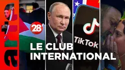 Sciences Po, ingérence russe, TikTok, Le jeu de la reine | Le Club International - 28 minutes - ARTE
