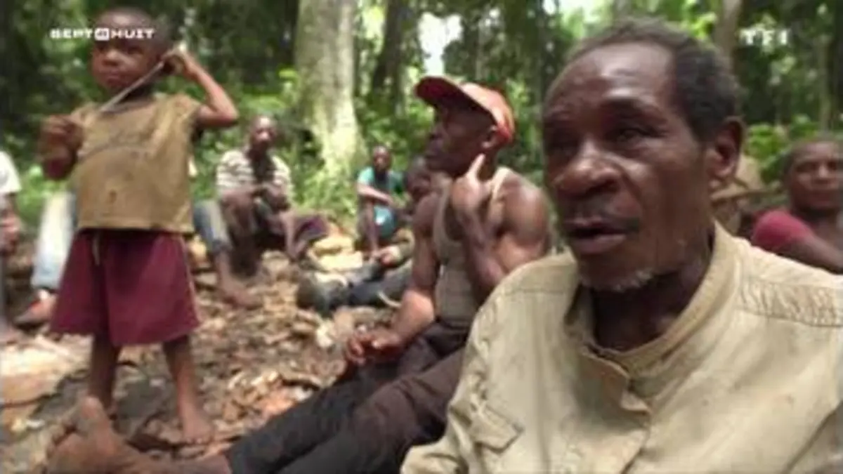 replay de SEPT À HUIT - À la découverte des derniers Pygmées du Congo