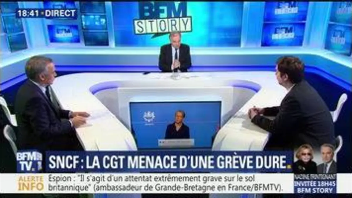 replay de SNCF: la CGT menace d'une grève dure