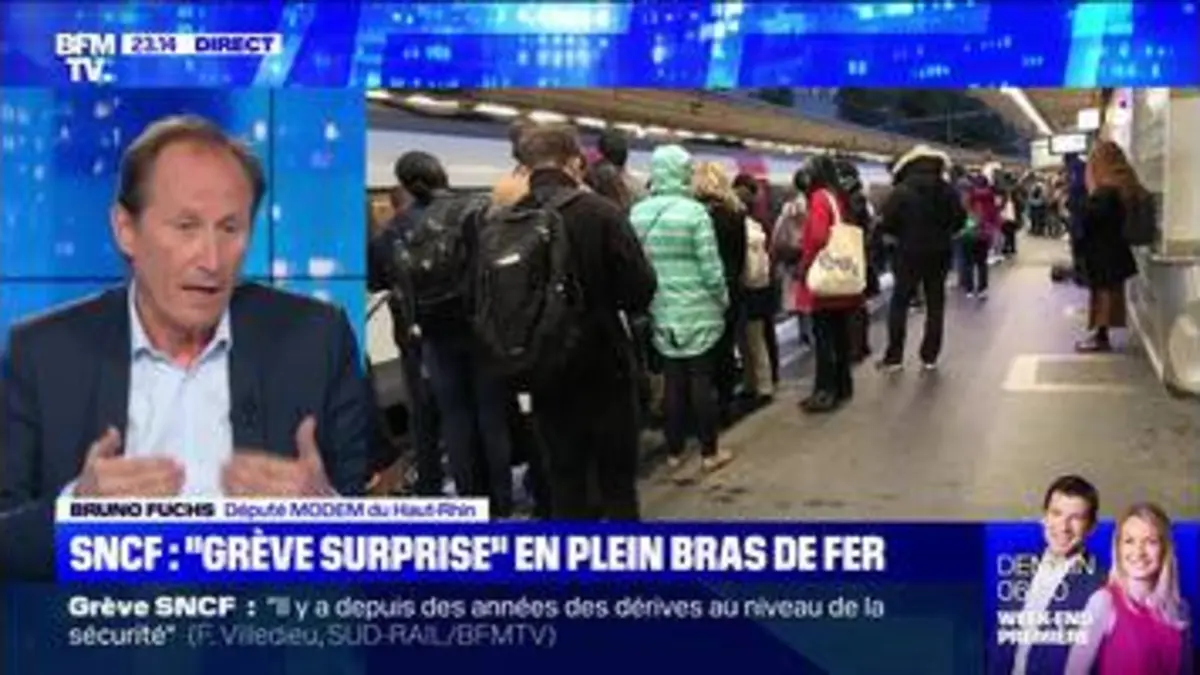 replay de SNCF: "grève surprise" en plein bras de fer - 18/10