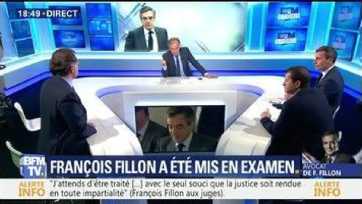 replay de Soupçons d'emplois fictifs: François Fillon a été mis en examen (2/2)