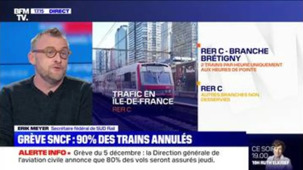 replay de Story 1 : La SNCF prévoit d'annuler 90% des trains le jeudi 5 décembre - 03/12