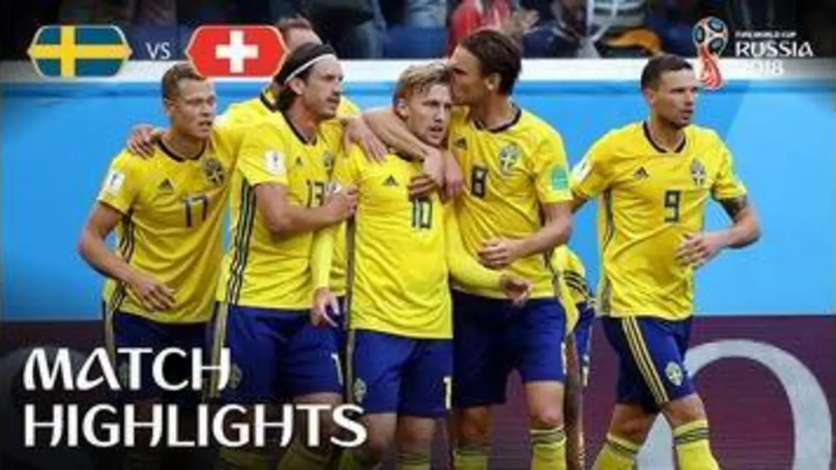 replay de Sweden v Switzerland - 2018 FIFA World Cup Russia™ - Match 55
