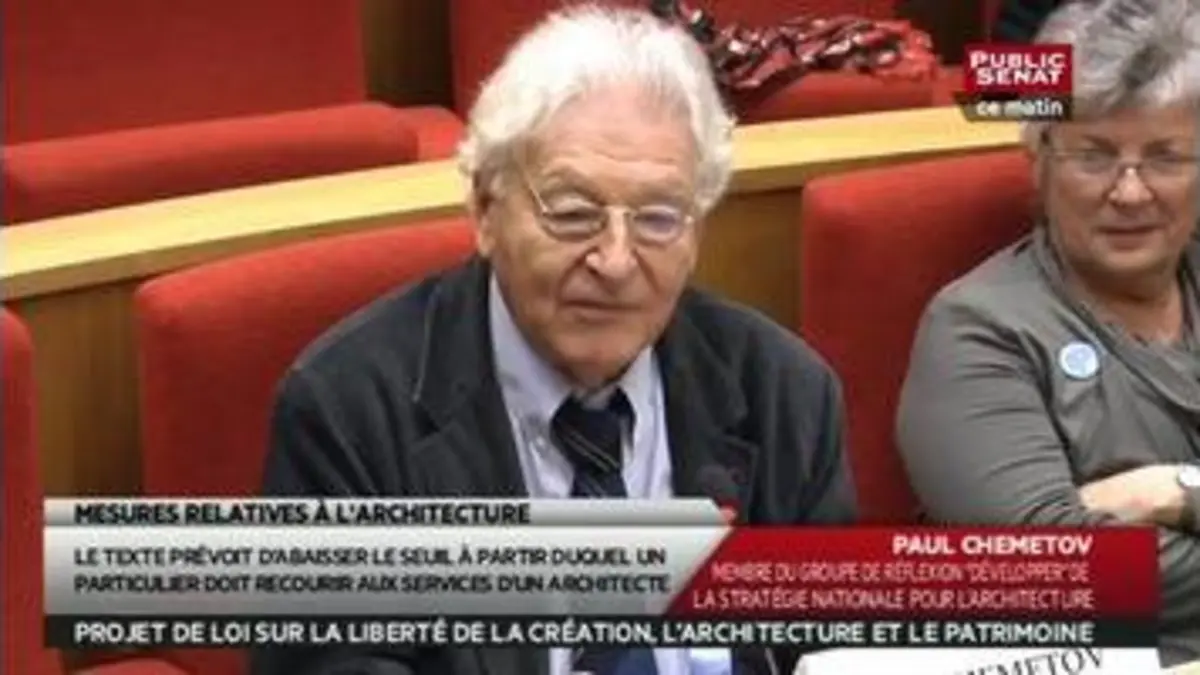 replay de Table ronde sur l'architecture - Les matins du Sénat (09/12/2015)