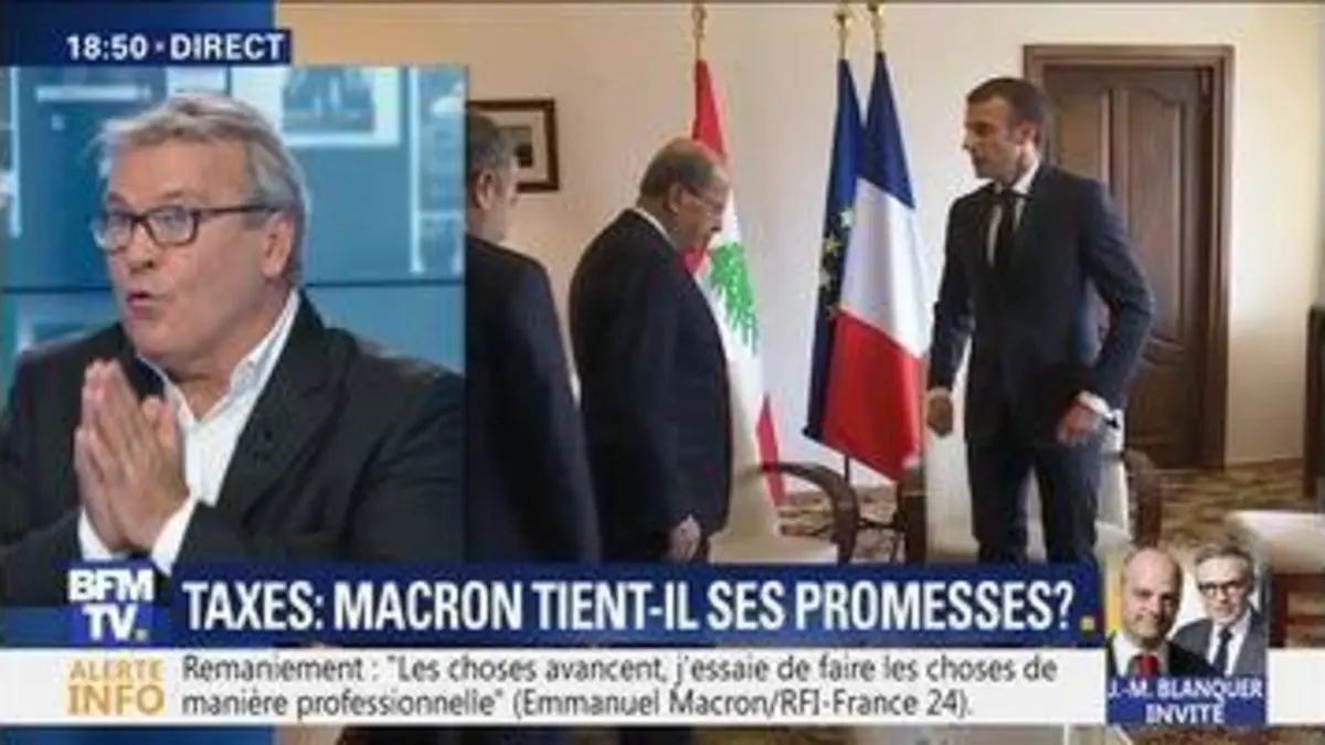 replay de Taxes: Emmanuel Macron tient-il ses promesses ?