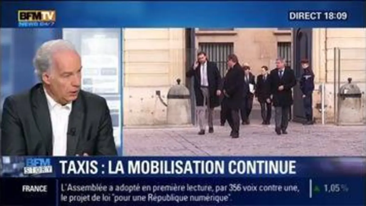 replay de Taxis: "On maintient la pression auprès du gouvernement de façon à ce qu'une solution définitive soit trouvée", Alain Griset