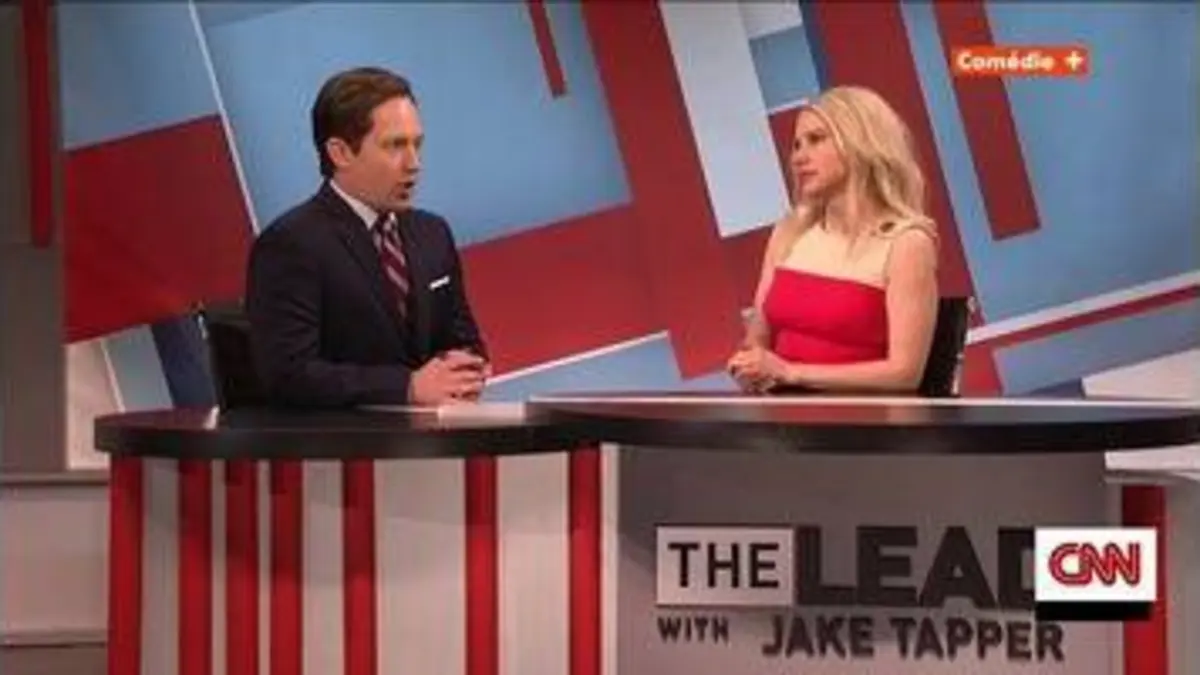 replay de The Lead with Jake Tapper Cold Open - Saturday Night Live en VO avec John Cena