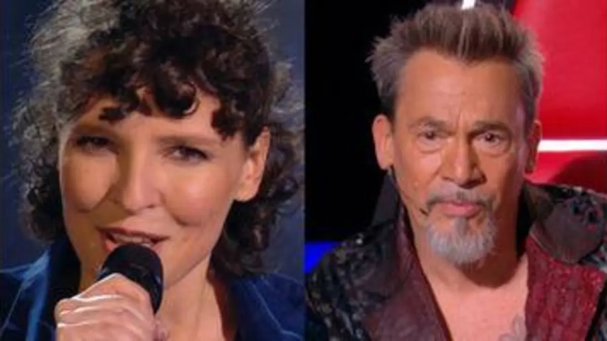 replay de The Voice All Stars - Les retrouvailles émouvantes de Florent Pagny et Anne Sila.