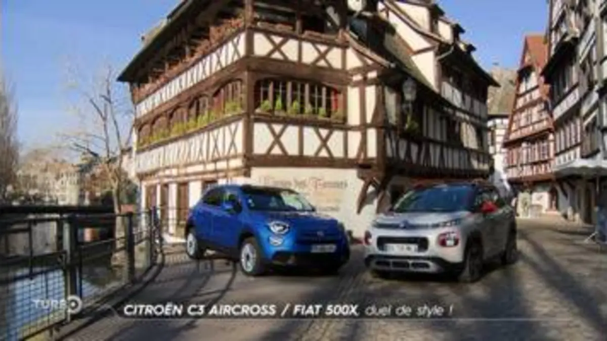 replay de Turbo : Citroën C3 Aircross et Fiat 500X : duel de style !