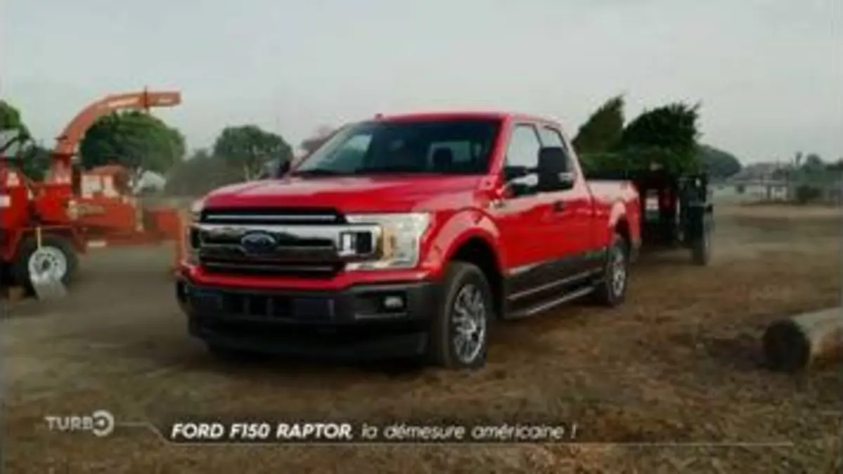 replay de Turbo : Ford F150 Raptor : la démesure américaine !