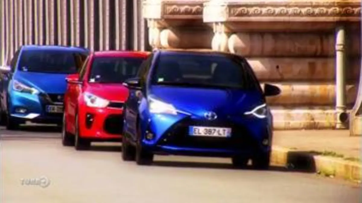 replay de Turbo : Nissan Micra, Kia Rio et Toyota Yaris : le match des citadines asiatiques