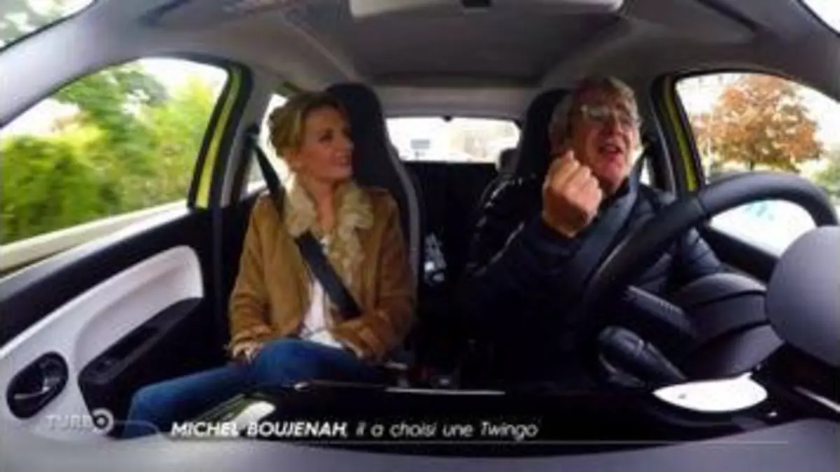 replay de Turbo : People : Michel Boujenah, il a choisi une Twingo