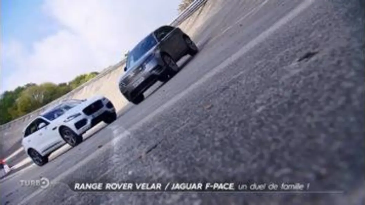 replay de Turbo : Range Rover Velar / Jaguar F-Pace : un duel de famille !