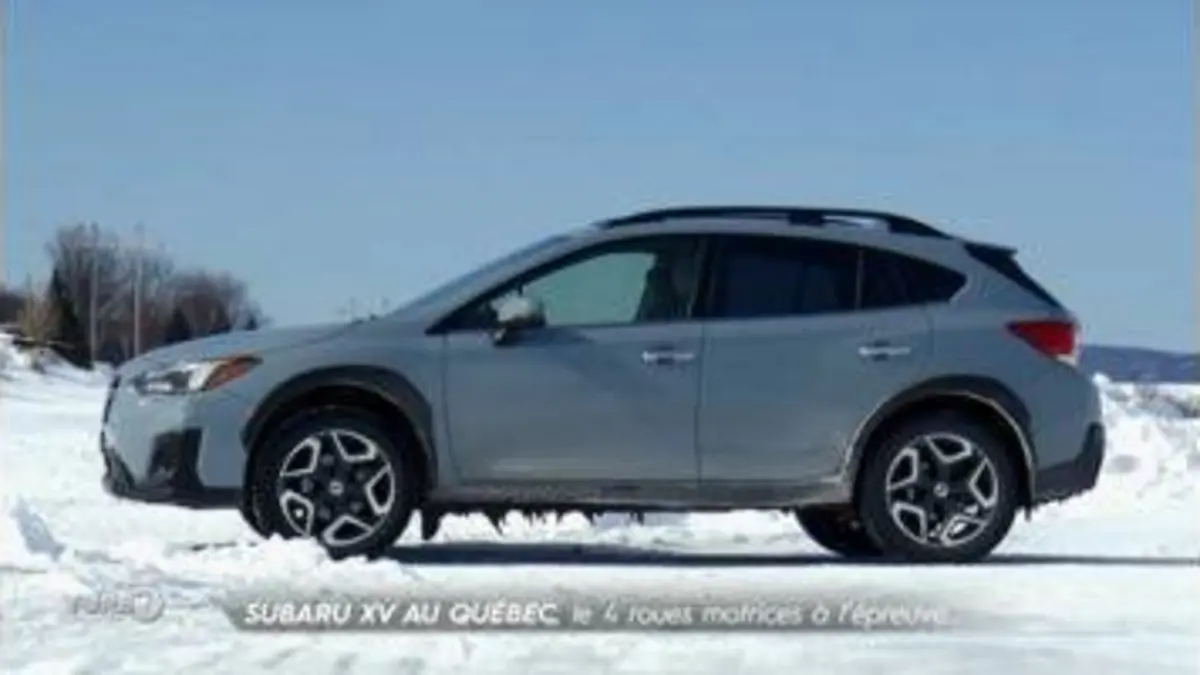 replay de Turbo : Subaru XV au Québec : le 4 roues motrices à l'épreuve...