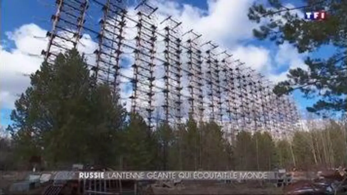 replay de Ukraine : une antenne soviétique à quelques kilomètres de l'ancienne centrale de Tchernobyl