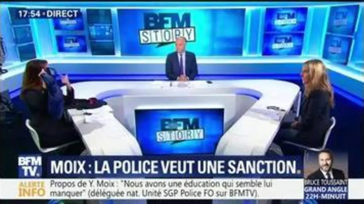 replay de Une déléguée syndicale de la police "offre" un gilet pare-balles à Yann Moix pour venir patrouiller en opération
