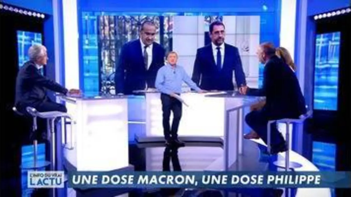 replay de Une dose Macron, une dose Philippe - L'Info du vrai du 16/10 - CANAL+
