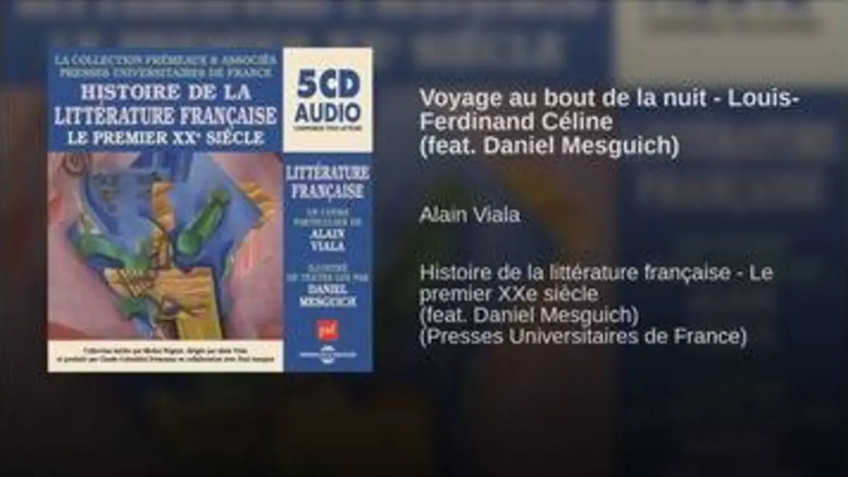 replay de Voyage au bout de la nuit - Louis-Ferdinand Céline (feat. Daniel Mesguich)