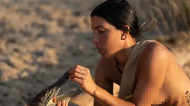 Retour à l'instinct primaire Mort par crocodile
