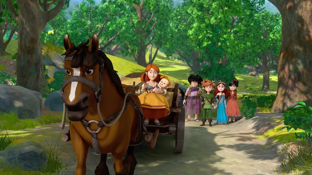 Robin des Bois, malice à Sherwood S01E09 Bébé des bois