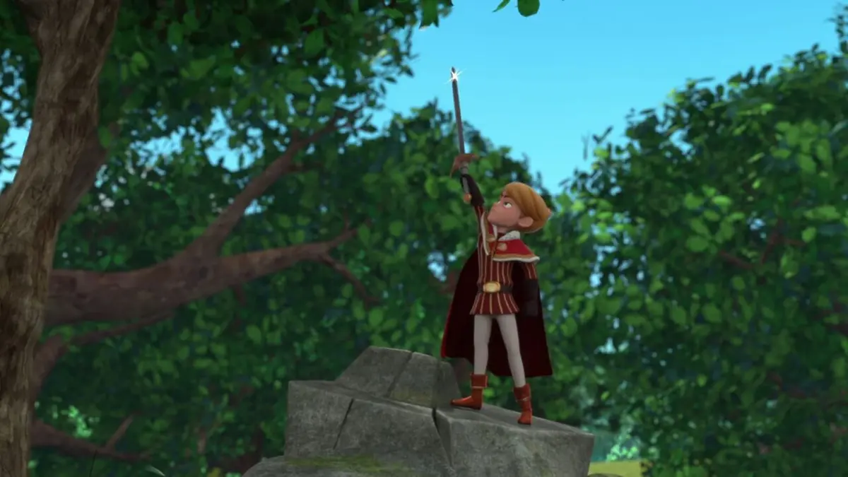 Robin des Bois, malice à Sherwood S02E51 Le livre de Merlin