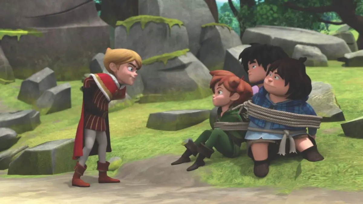 Robin des Bois, malice à Sherwood S02E42 Der Geist des Dolmens