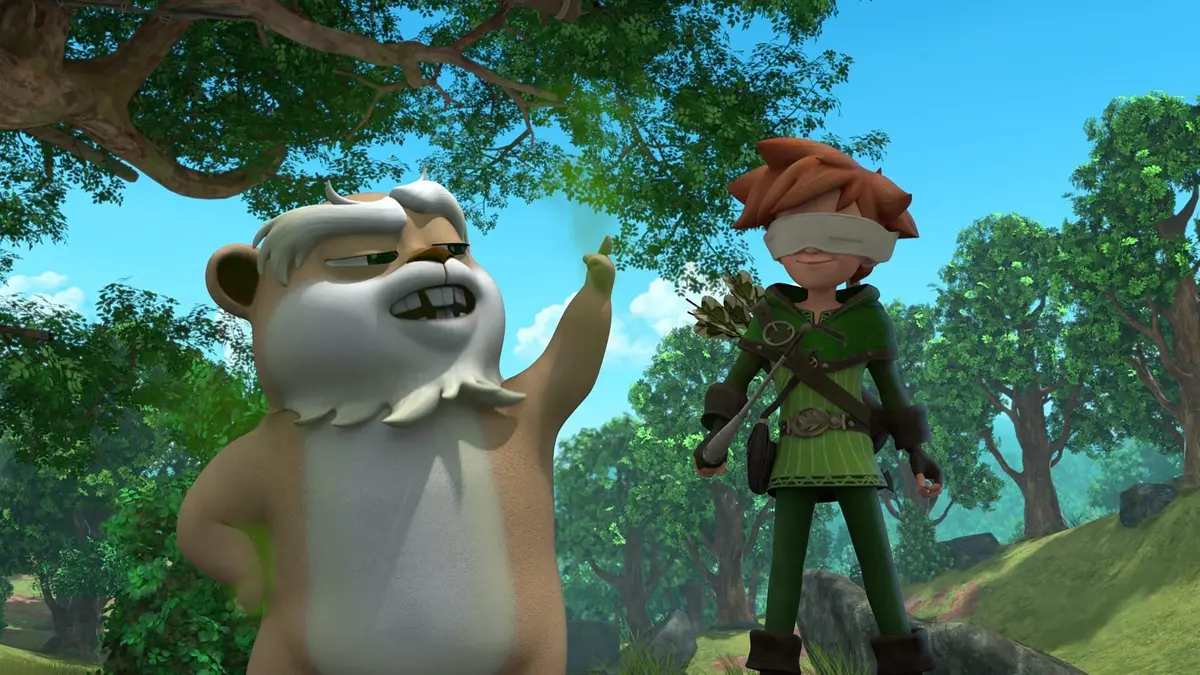 Robin des Bois, malice à Sherwood S03E33 Les yeux fermés