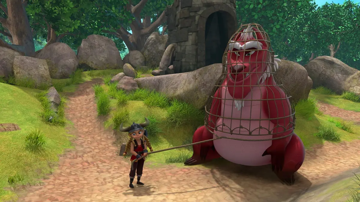 Robin des Bois, malice à Sherwood S03E34 Un dragon de compagnie