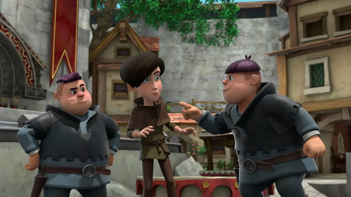 Robin des Bois, malice à Sherwood S03E36 Le petit nouveau