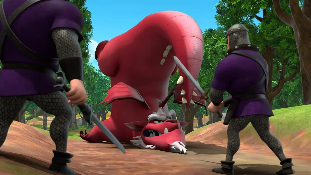 Robin des Bois, malice à Sherwood S03E39 Gare au dragon bougon