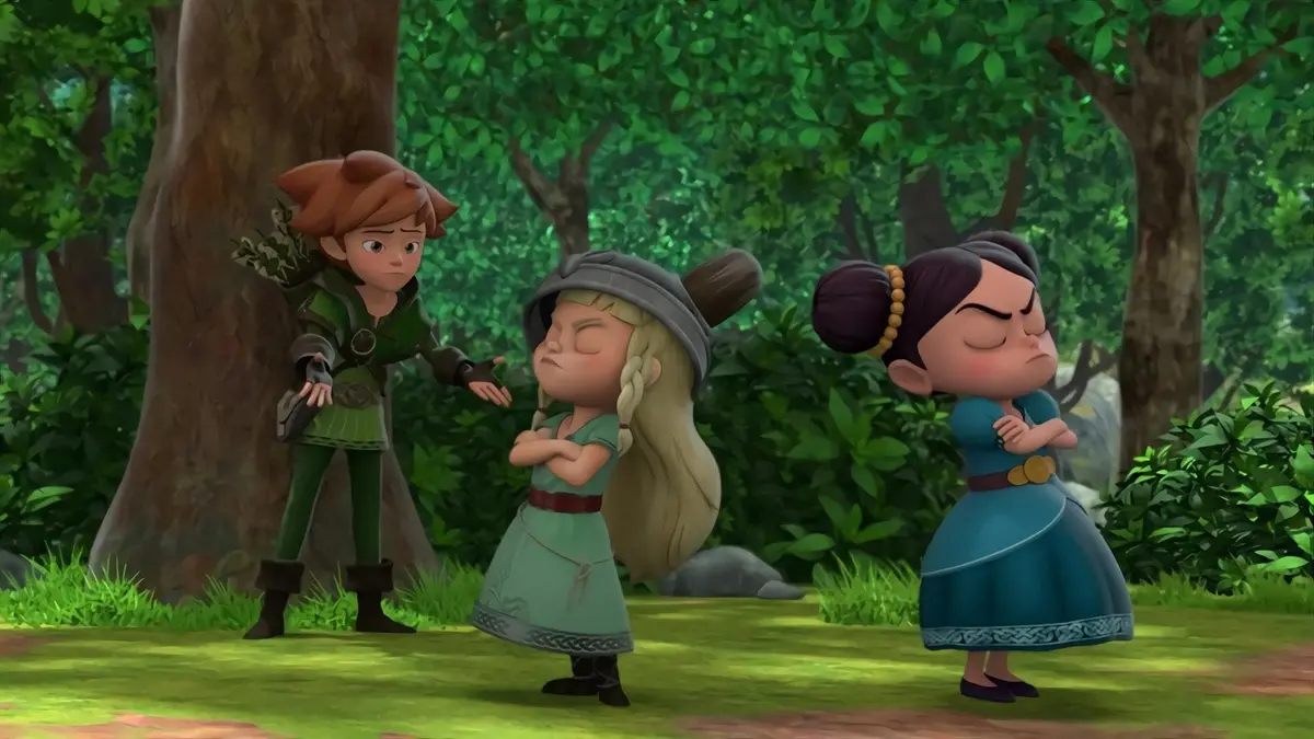 Robin des Bois, malice à Sherwood S03E43 Tels pères, telles filles
