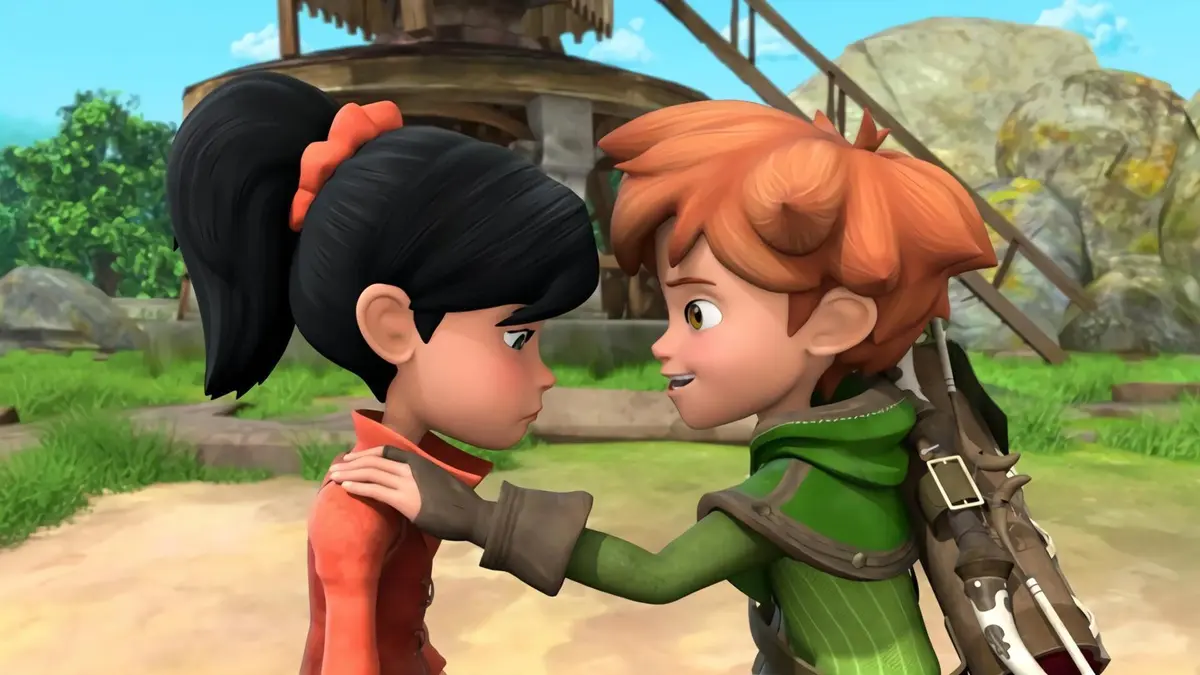 Robin des Bois, malice à Sherwood S03E49 Une simple servante