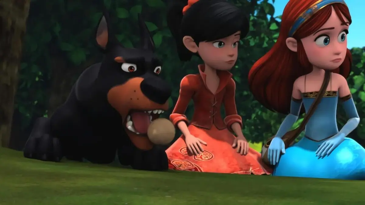 Robin des Bois, malice à Sherwood S02E23 Flynn chien fidèle